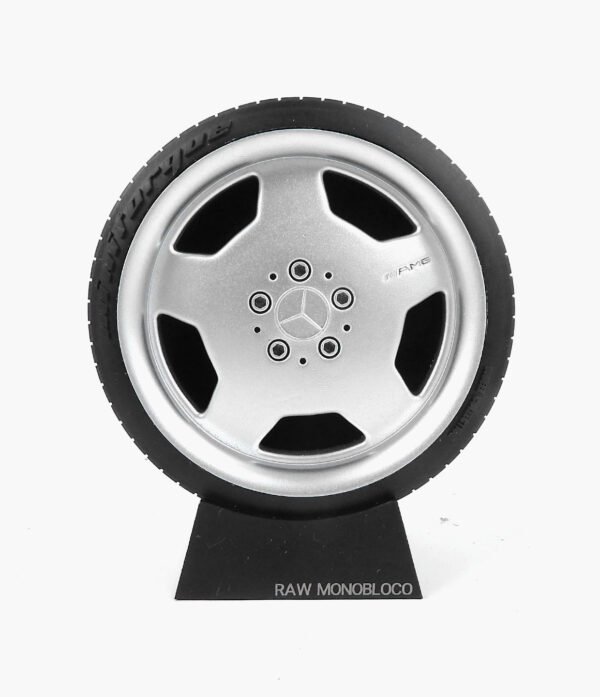 Roda RAW Monobloco Mercedes AMG Minitorque Com Pneu 10cm