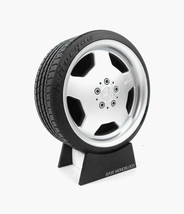 Roda RAW Monobloco Mercedes AMG Minitorque Com Pneu 10cm