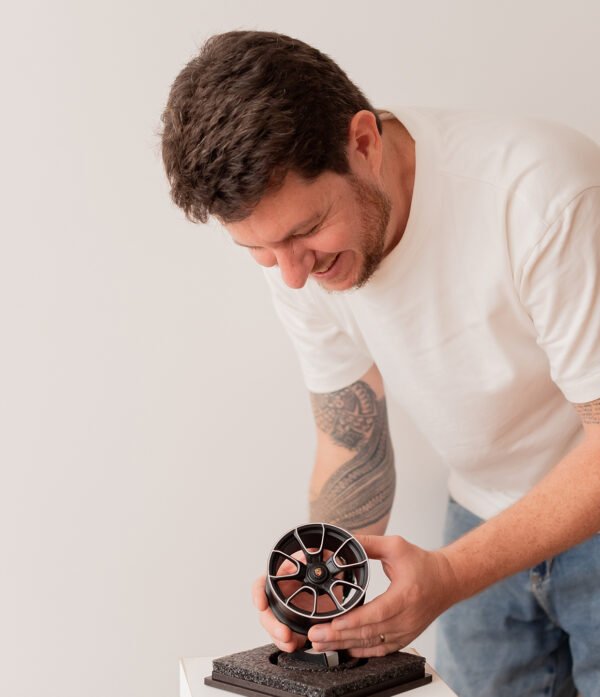 Miniatura Roda Porsche Aro 911T 100mm Minitorque