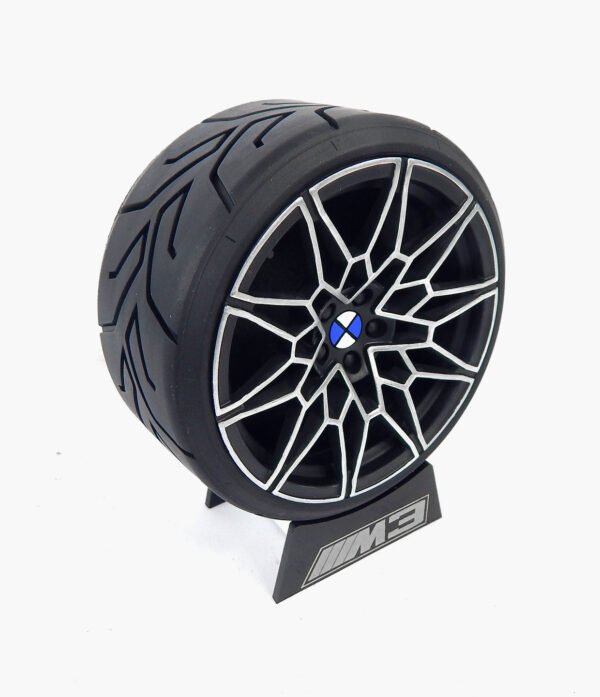 Miniatura Roda BMW M3 Com Pneu 100mm