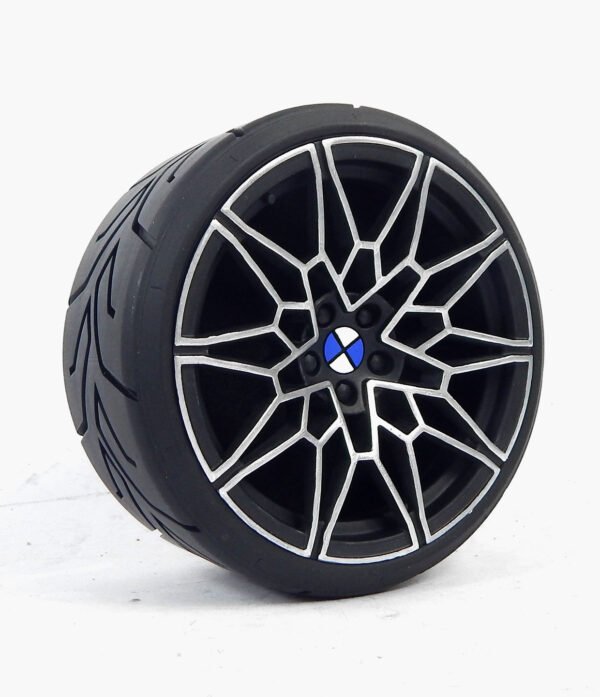 Miniatura Roda BMW M3 Com Pneu 100mm