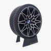 Miniatura Roda BMW M3 Competition Minitorque Com Pneu 10cm