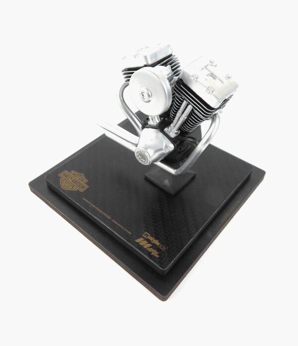 Miniatura Motor Harley Davidson 1340 Evolution Escala 1:10 Minitorque Com Expositor Acrílico