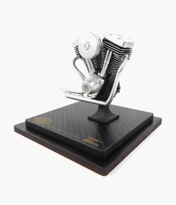 Miniatura Motor Harley Davidson 1340 Evolution Escala 1:10 Minitorque Com Expositor Acrílico