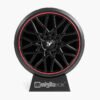 Miniatura Roda Fastback Abarth 100mm