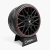 Miniatura Roda Fastback Abarth 100mm