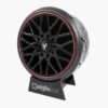 Miniatura Roda Fastback Abarth 100mm