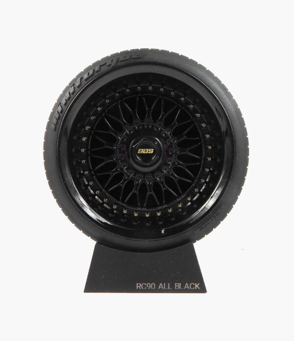 Miniatura Roda BBS RC90 AllBlack 100mm Minitorque