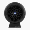 Miniatura Roda BMW M3 AllBlack Minitorque Com Pneu 10cm