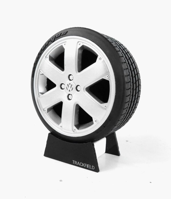 Miniatura Roda Trackfield VW Minitorque Com Pneu 10cm
