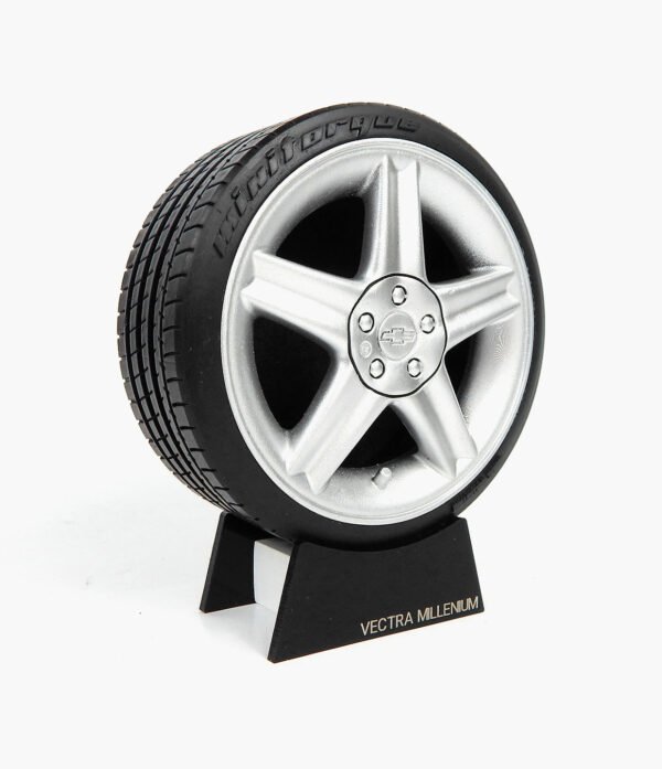 RODA VECTRA MILLENIUM 02 Miniatura Roda Vectra Millenium Minitorque Com Pneu 10cm