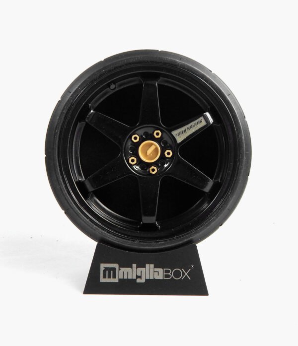 Miniatura Roda Volk Racing TE37 AllBlack 100mm