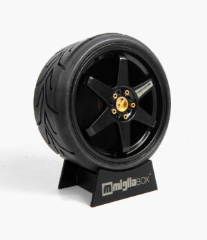 Miniatura Roda Volk Racing TE37 AllBlack 100mm