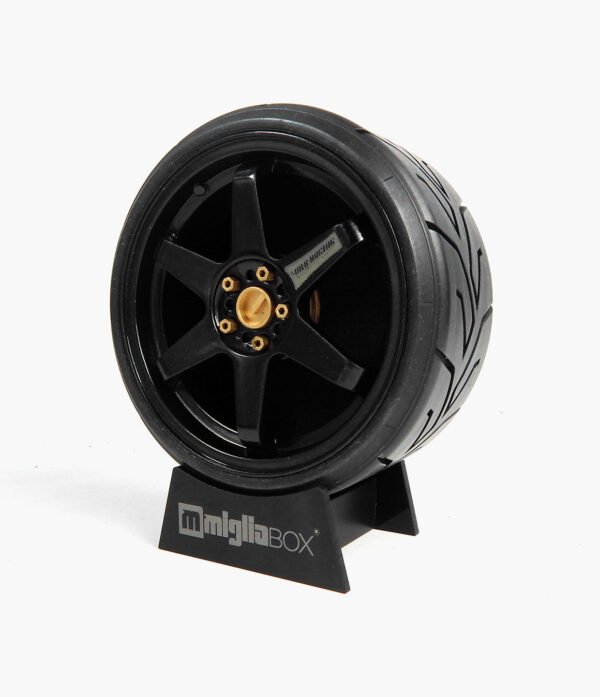 Miniatura Roda Volk Racing TE37 AllBlack 100mm