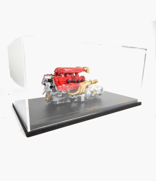Miniatura Motor V8 F136 Com Transmissão Escala 1:10