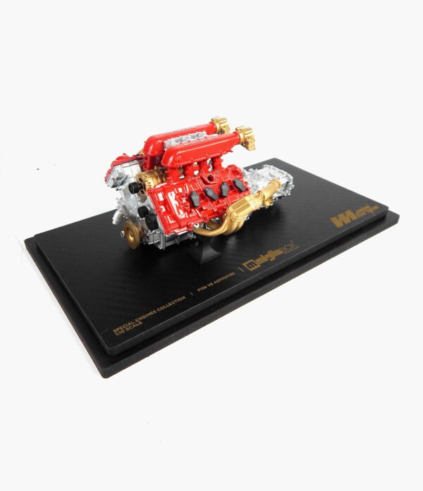 Miniatura Motor V8 F136 Com Transmissão Escala 1:10