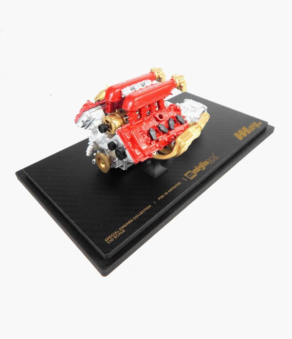 Miniatura Motor V8 F136 Com Transmissão Escala 1:10