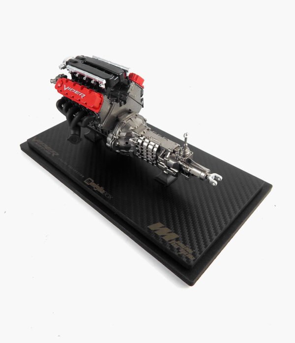 Miniatura Motor Viper SRT-10 Com Transmissão Escala 1:10