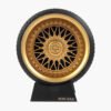 Miniatura Roda BBS RC090 Gold Minitorque Com Pneu 10cm