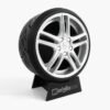 Miniatura Roda Panamera Turbo 100mm