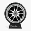 Miniatura Roda Work Emotion Chrome 100mm