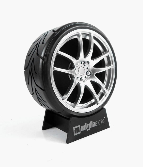 Miniatura Roda Work Emotion Chrome 100mm