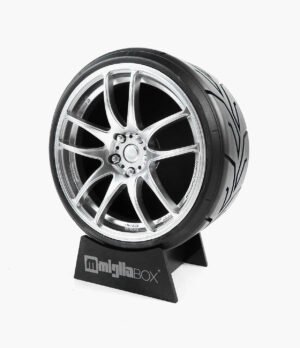 Miniatura Roda Work Emotion Chrome 100mm