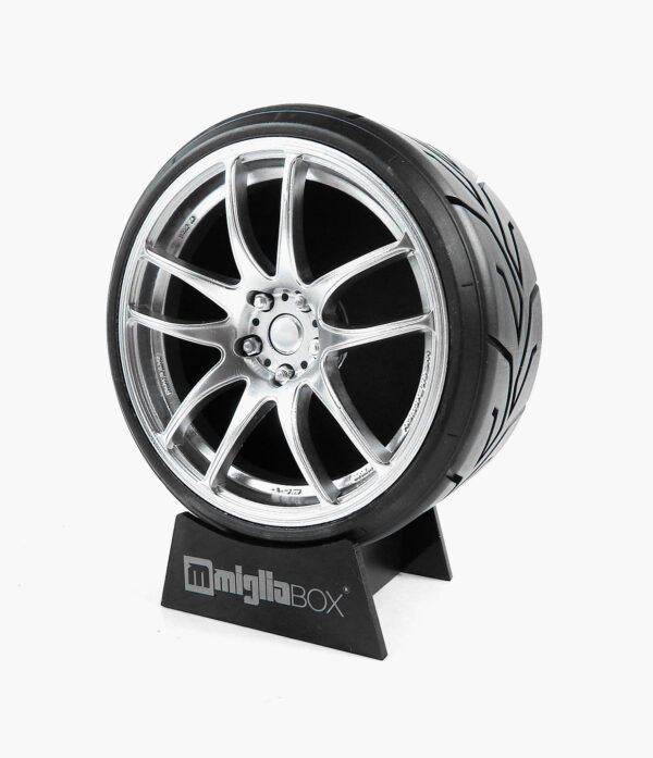 Miniatura Roda Work Emotion Chrome 100mm