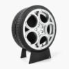 Miniatura Roda Alfa Romeo 4C Minitorque Com Pneu 10cm