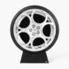 Miniatura Roda Alfa Romeo 4C Minitorque Com Pneu 10cm
