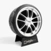 Miniatura Roda OZ HLT Grigio Corsa 100mm