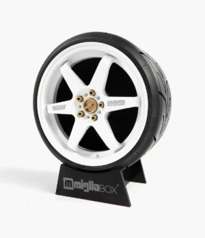 Miniatura Roda Volk Racing TE37 White 100mm