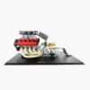 Miniatura Motor Biturbo Minitorque F40LM Escala 1:3