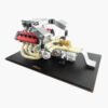 Miniatura Motor Biturbo Minitorque F40LM Escala 1:3