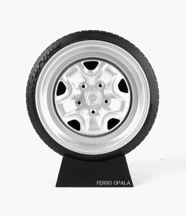 Miniatura Roda Ferro Opala Minitorque Com Pneu 10cm