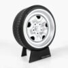 Miniatura Roda Ferro Opala Minitorque Com Pneu 10cm
