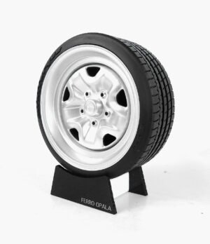 Miniatura Roda Ferro Opala Minitorque Com Pneu 10cm