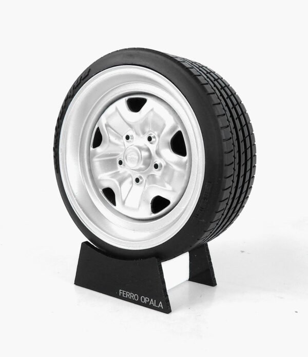 Miniatura Roda Ferro Opala Minitorque Com Pneu 10cm