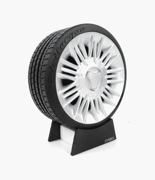 Miniatura Roda Symbol Minitorque Com Pneu 10cm