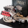 Miniatura Motor Biturbo Minitorque F40LM Escala 1:3