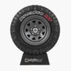 Miniatura Roda Off-Road Minitorque  Com Pneu 10cm