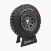 Miniatura Roda Off-Road Minitorque  Com Pneu 10cm