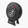 Miniatura Roda Off-Road Minitorque  Com Pneu 10cm