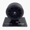 RODA BMW M03 02 Miniatura Roda BMW M3 Minitorque Com Pneu 10cm E Expositor Acrílico