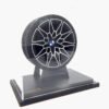Miniatura Roda BMW M3 Minitorque Com Pneu 10cm E Expositor Acrílico