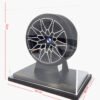 Miniatura Roda BMW M3 Minitorque Com Pneu 10cm E Expositor Acrílico