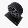 Miniatura Roda BMW M3 Minitorque Com Pneu 10cm E Expositor Acrílico