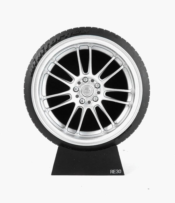 Miniatura Roda Rays RE30 Minitorque Com Pneu 10cm