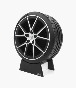 PORSCHE 992P2 02 Miniatura Roda Porsche 911 Série 992.2 Minitorque Com Pneu 10cm
