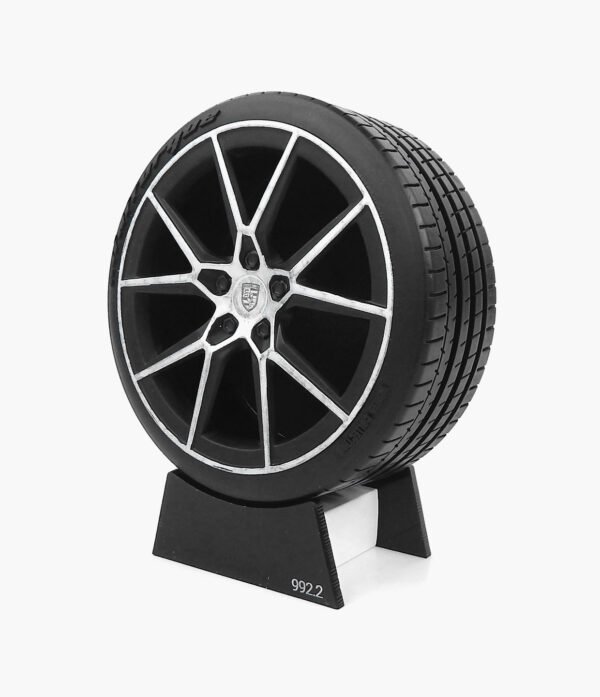 PORSCHE 992P2 02 Miniatura Roda Porsche 911 Série 992.2 Minitorque Com Pneu 10cm